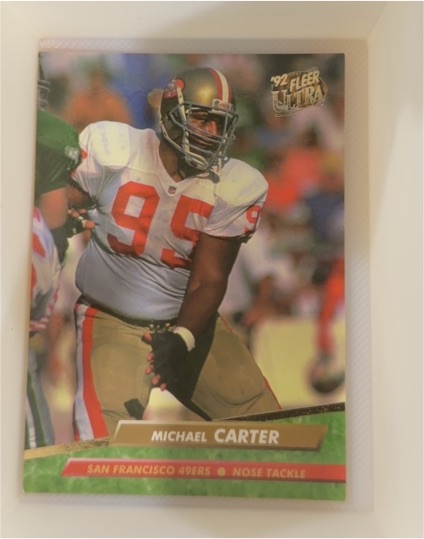 1992 Fleer Ultra #360 Michael Carter — front
