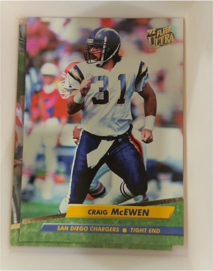 1992 Fleer Ultra #350 Craig McEwen — front
