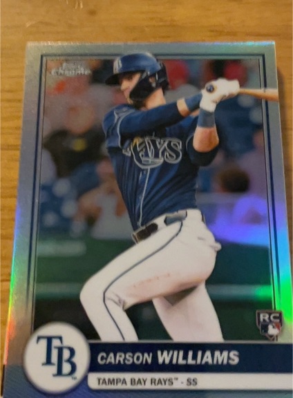 2026 Topps Series 1 #25 Carson Williams — front