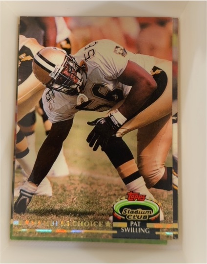 1992 Topps Stadium Club #292 Pat Swilling — front