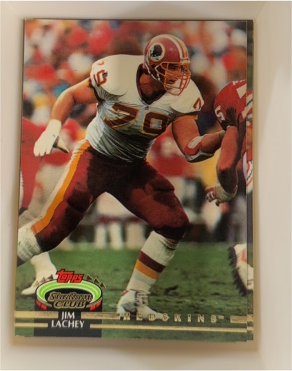 1992 Topps Stadium Club #266 Jim Lachey — front