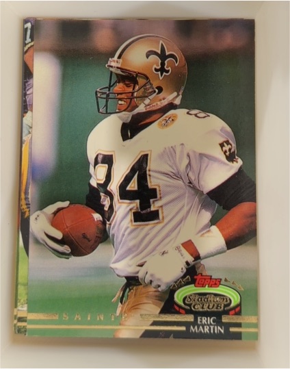 1992 Topps Stadium Club #257 Eric Martin — front