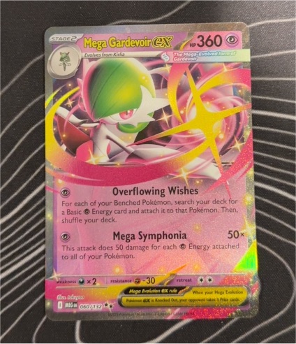 Mega Gardevoir EX 060/132 — front