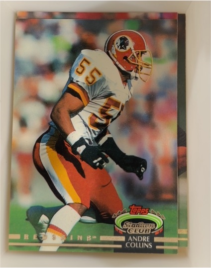 1992 Topps Stadium Club #36 Andre Collins — front