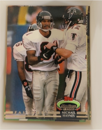 1992 Topps Stadium Club #30 Michael Haynes — front