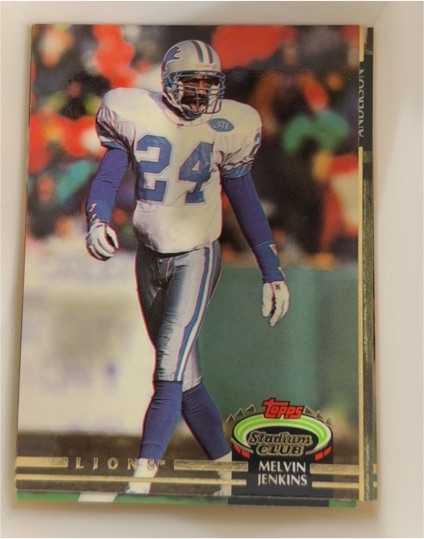 1992 Topps Stadium Club #29 Melvin Jenkins — front