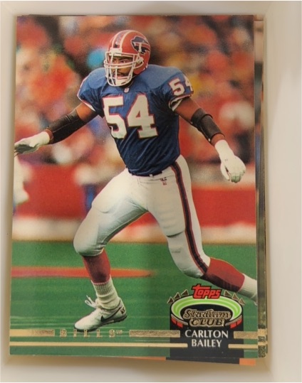 1992 Topps Stadium Club #2 Carlton Bailey — front