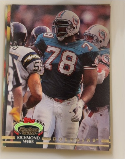1992 Topps Stadium Club #115 Richmond Webb — front