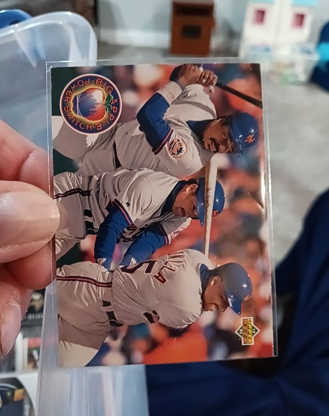 1993 Upper Deck #484 Eddie Murray, Bobby Bonilla, Howard Johnson — front