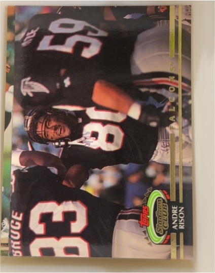 1992 Topps Stadium Club #65 Andre Rison — front