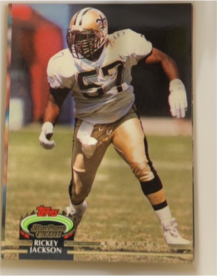 1992 Topps Stadium Club #40 Rickey Jackson — front