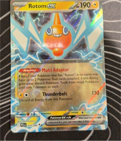 2014 Pokémon TCG Phantom Forces #029 Rotom ex — front