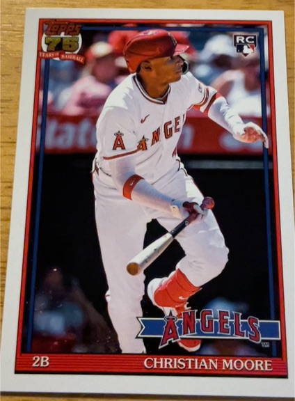 2026 Topps Series 1 #T91-46 Christian Moore — front