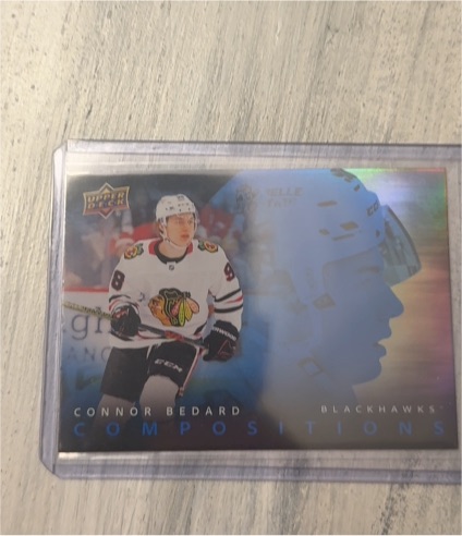 2025-26 Upper Deck Series 1 Compositions #CMP-13 Connor Bedard — front