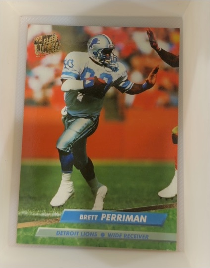 1992 Fleer Ultra #121 Brett Perriman — front