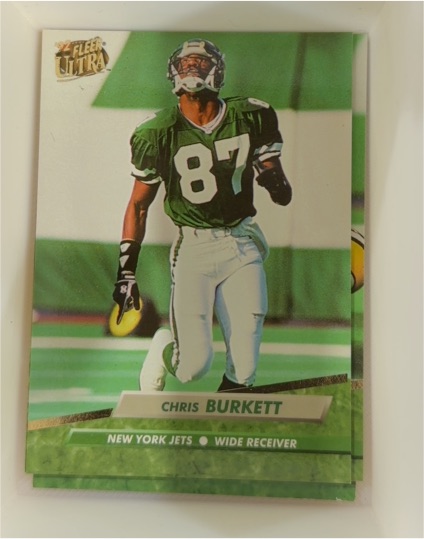 1992 Fleer Ultra #291 Chris Burkett — front