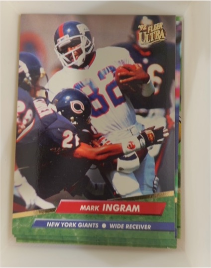 1992 Fleer Ultra #279 Mark Ingram — front