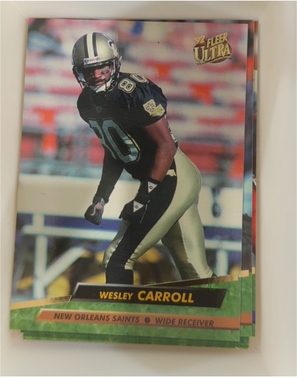1992 Fleer Ultra #258 Wesley Carroll — front