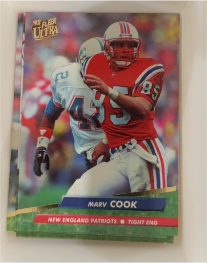 1992 Fleer Ultra #245 Marv Cook — front