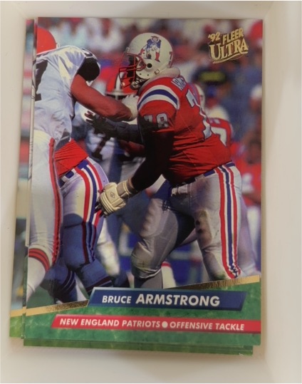 1992 Fleer Ultra #243 Bruce Armstrong — front
