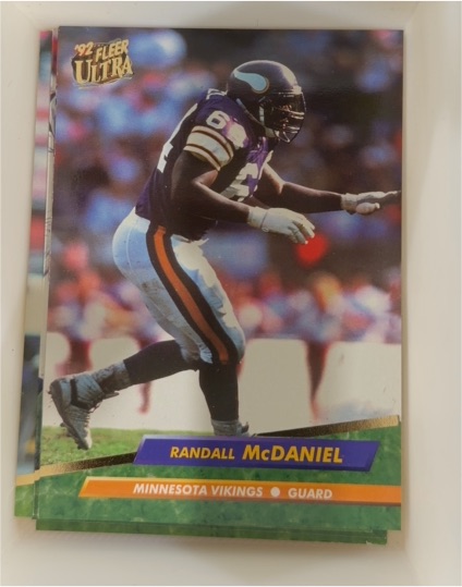 1992 Fleer Ultra #238 Randall McDaniel — front