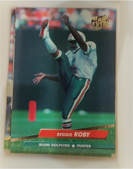 1991 Fleer Ultra #92 Reggie Roby — front