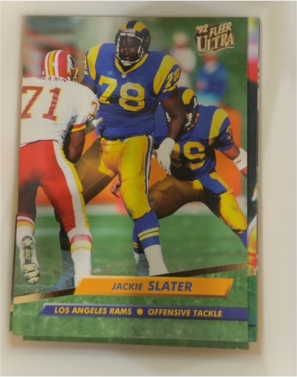 1992 Fleer Ultra #212 Jackie Slater — front