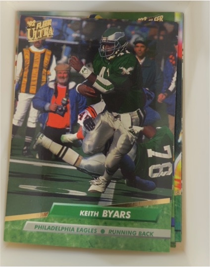 1991 Fleer Ultra #229 Keith Byars — front
