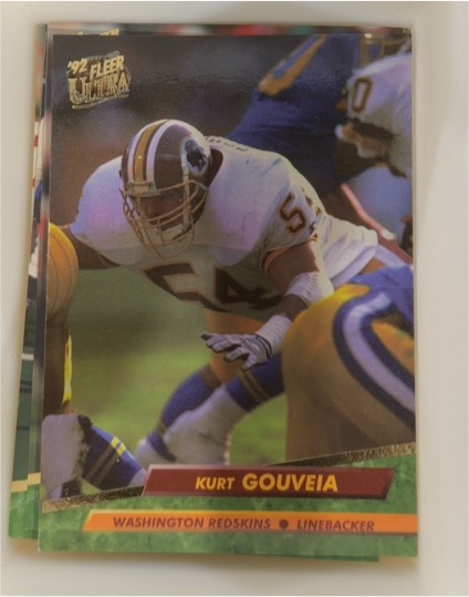 1992 Fleer Ultra #403 Kurt Gouveia — front