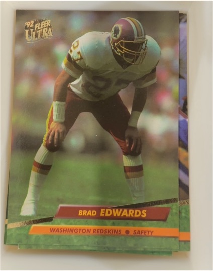 1992 Fleer Ultra #402 Brad Edwards — front