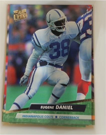1992 Fleer Ultra #160 Eugene Daniel — front
