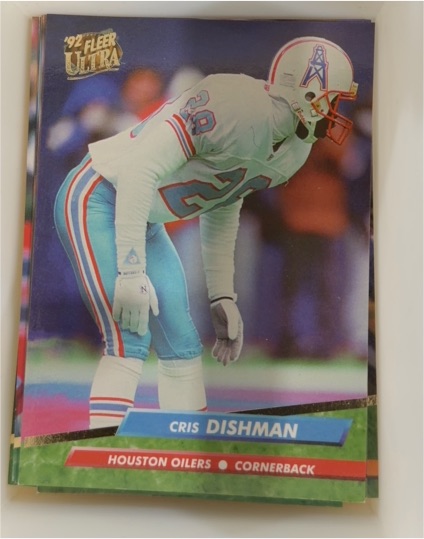 1992 Fleer Ultra #141 Cris Dishman — front