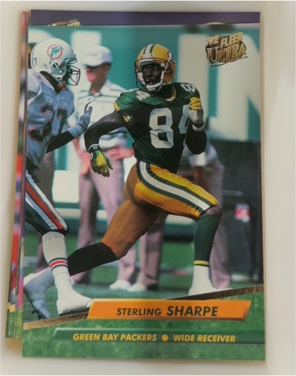 1992 Fleer Ultra #136 Sterling Sharpe — front