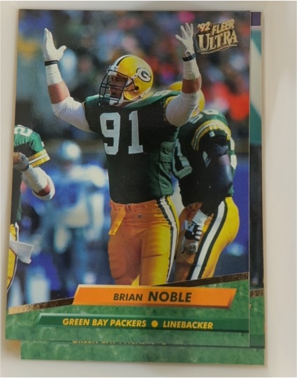 1992 Fleer Ultra #134 Brian Noble — front