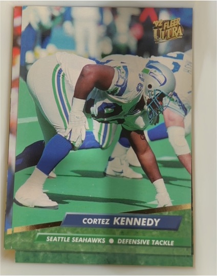 1992 Fleer Ultra #379 Cortez Kennedy — front