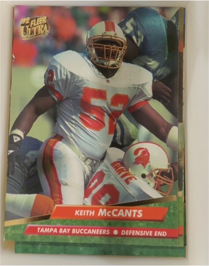 1992 Fleer Ultra #392 Keith McCants — front