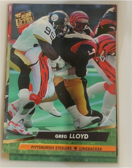 1992 Fleer Ultra #338 Greg Lloyd — front
