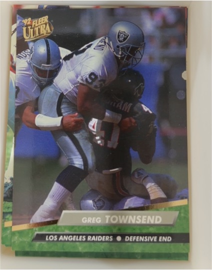 1992 Fleer Ultra #200 Greg Townsend — front