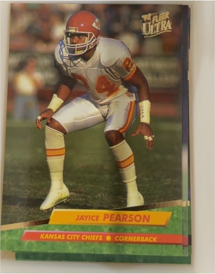 1992 Fleer Ultra #176 Jayice Pearson — front