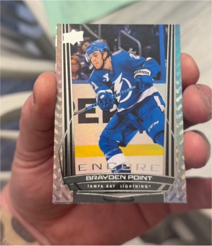2025-26 Upper Deck Encore #E-119 Brayden Point — front
