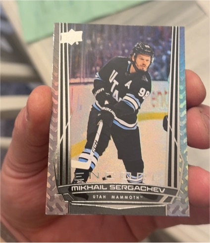 2025-26 Upper Deck Series 2 Encore #E-135 Mikhail Sergachev — front
