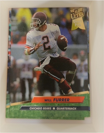 1992 Fleer Ultra #427 Will Furrer — front