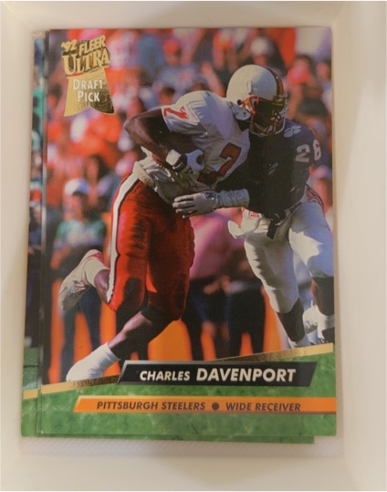 1992 Fleer Ultra #426 Charles Davenport — front