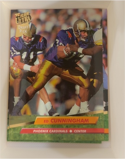 1992 Fleer Ultra #423 Ed Cunningham — front