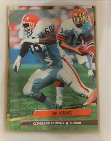 1992 Fleer Ultra #72 Ed King — front
