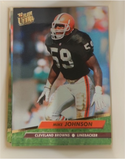 1992 Fleer Ultra #69 Mike Johnson — front