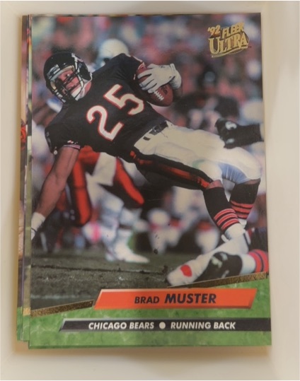 1992 Fleer Ultra #45 Brad Muster — front