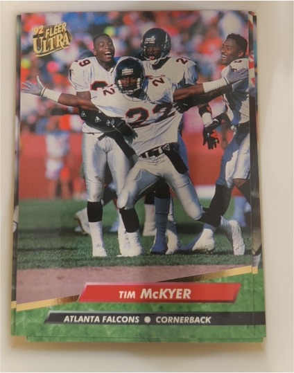 1992 Fleer Ultra #11 Tim McKyer — front