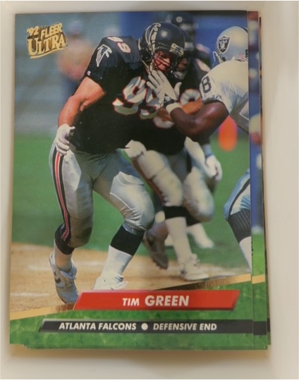 1992 Fleer Ultra #7 Tim Green — front