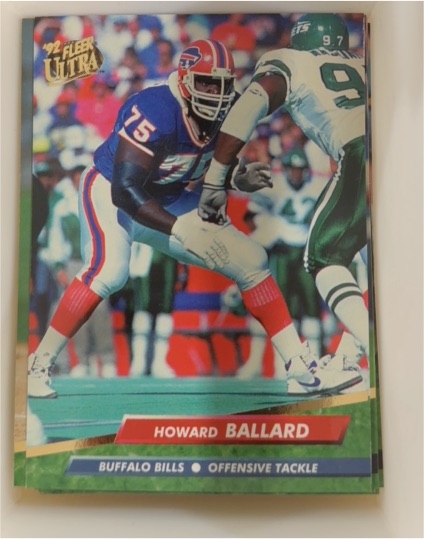 1992 Fleer Ultra #18 Howard Ballard — front